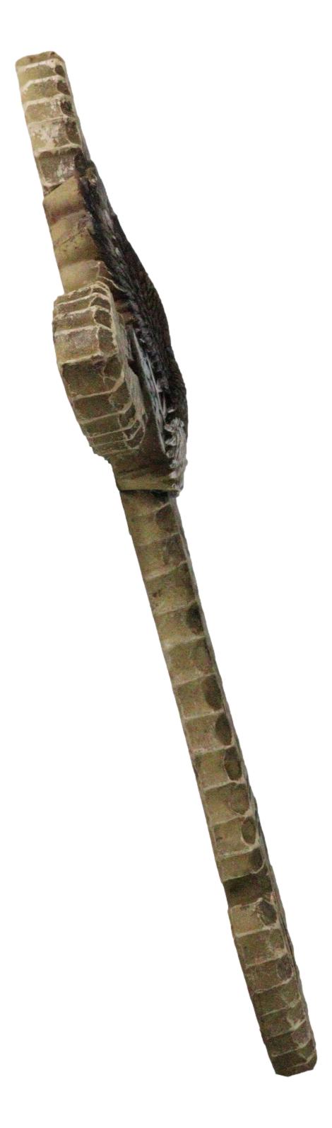 Ebros Gift Rustic Southwest Faux Wooden Tribal Arrows With Bald Eagle And Medal Wall Cross