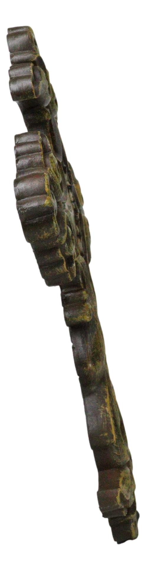 Ebros Gift Rustic Southwestern Fleur De Lis Scrollwork God Bless A Friend Loves Wall Cross