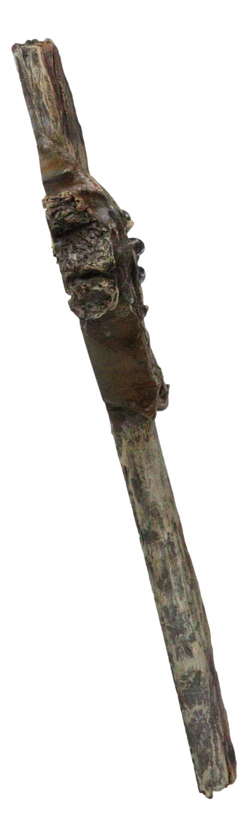 Ebros Gift Rustic Via Dolorosa Calvary Crown Of Thorns And Nails Faux Wooden Wall Cross