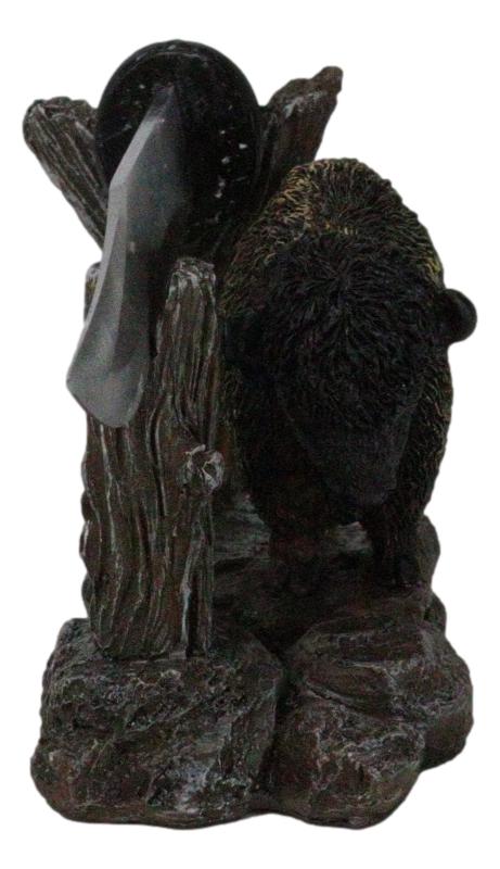 Ebros Gift Rustic Western Native Bison Buffalo Stainless Steel Knife Letter Opener Set