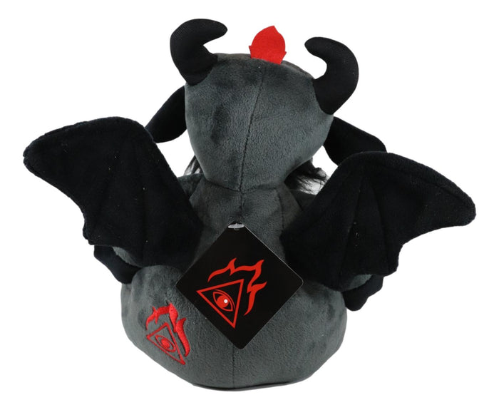 Ebros Gift Sabbatic Goat Baphomet With Caduceus Serpents Luxe Soft Plush Toy Doll 9"H