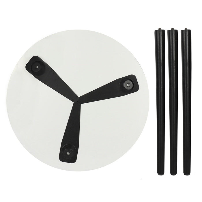 Ebros Gift Sacred Circle Wicca Tarots Black Cat Ouija Spirit Board W/ Glass Top Table 16"H