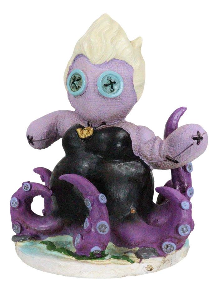 Ebros Gift Sea Octopus Witch Ursula Pinheadz Halloween Monster In Voodoo Stitches Figurine