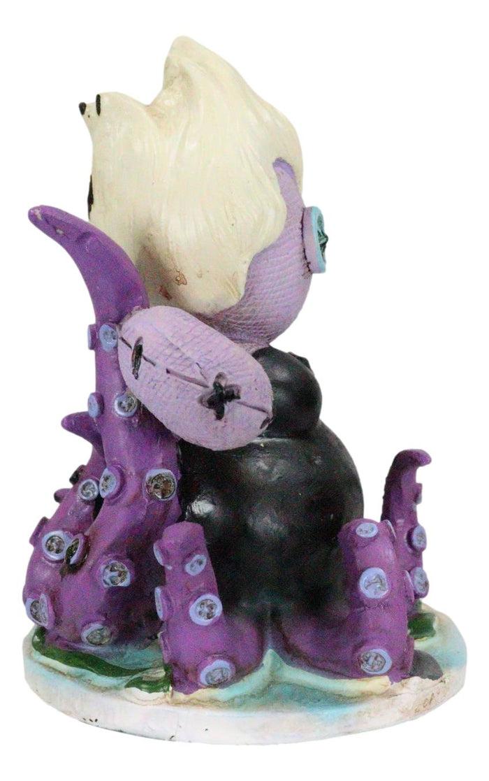Ebros Gift Sea Octopus Witch Ursula Pinheadz Halloween Monster In Voodoo Stitches Figurine