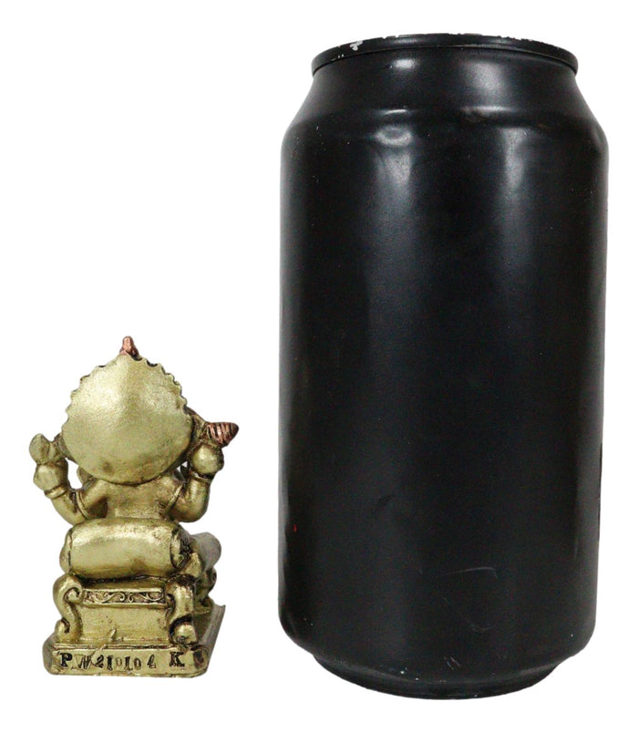 Ebros Gift Set Of 12 Hindu Elephant God Ganapati Ganesha In Baby Form Miniature Figurines