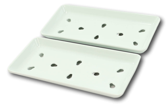 Ebros Gift Set Of 12 Japanese Raw Sushi Preparation Storage Green Neta Zara Melamine Plates