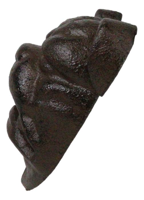 Ebros Gift Set Of 2 Cast Iron Western Rustic Canine Dog Bulldog Wall Beer Bottle Opener