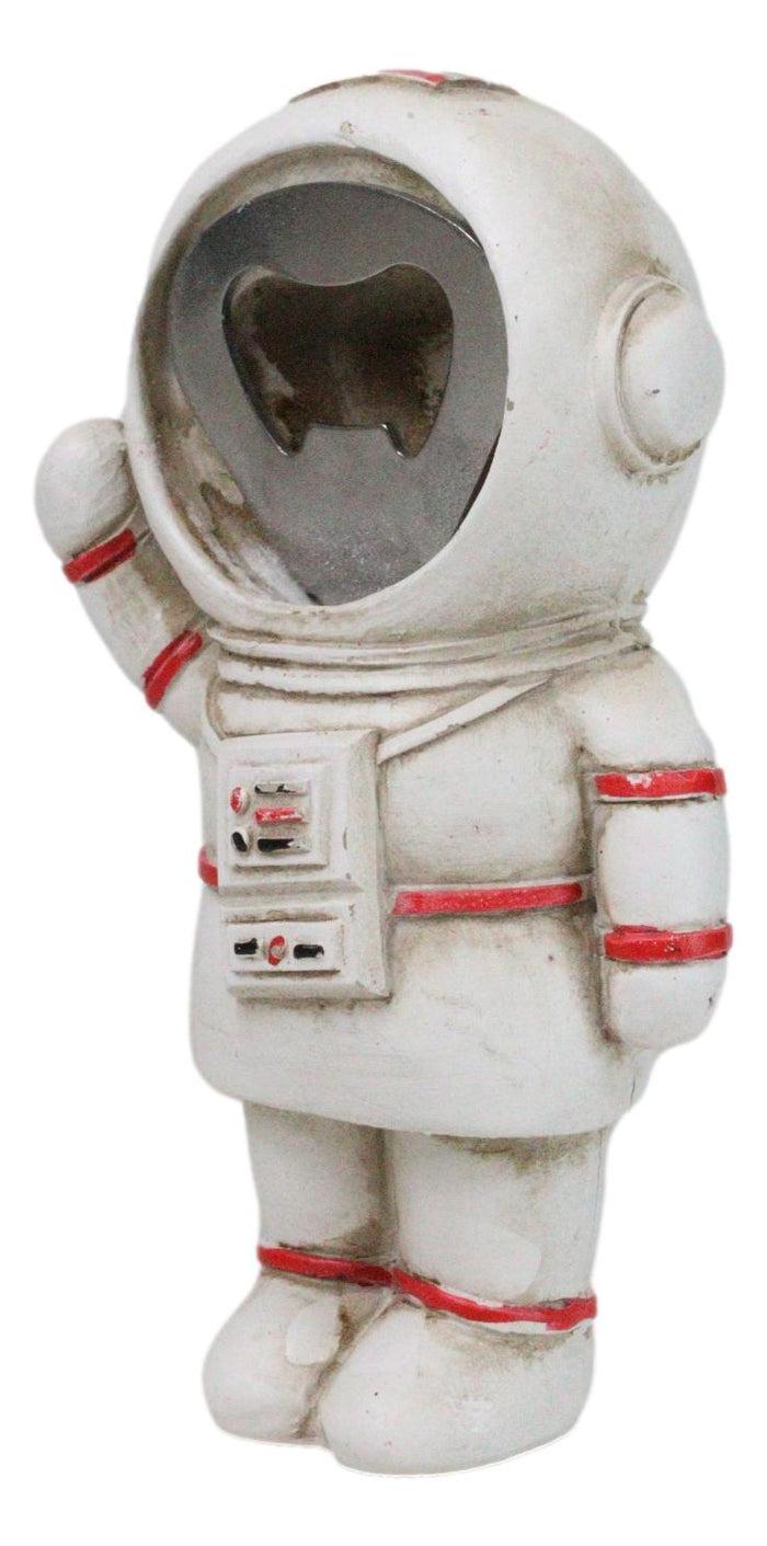 Ebros Gift Set Of 2 Outer Space Exploration NASA Astronaut In Spacesuit Hand Bottle Opener