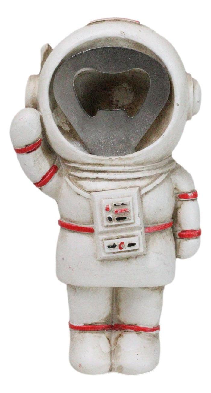ebros gift Set Of 2 Outer Space Exploration NASA Astronaut In Spacesuit Hand Bottle Opener