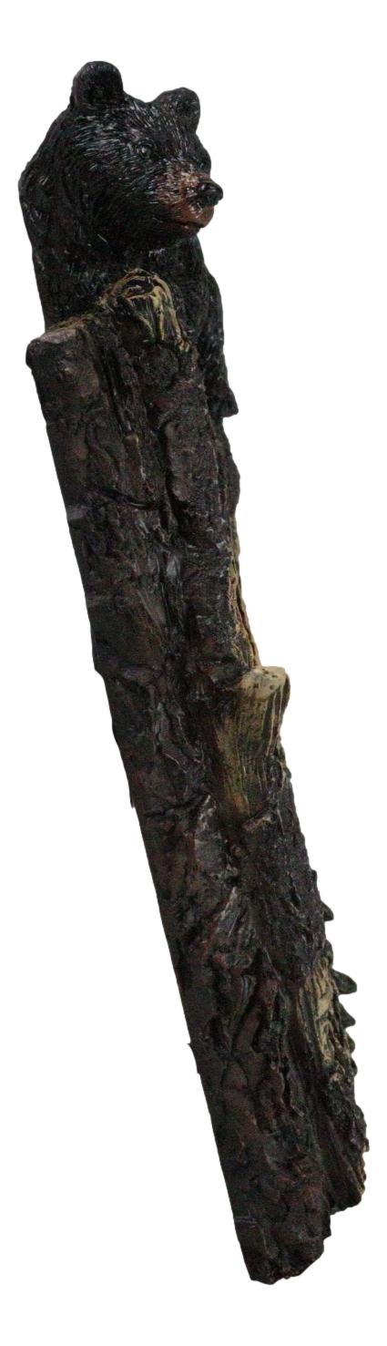 Ebros Gift Set Of 2 Rustic Forest Black Bears Climbing Tree Double Receptacle Outlet Covers