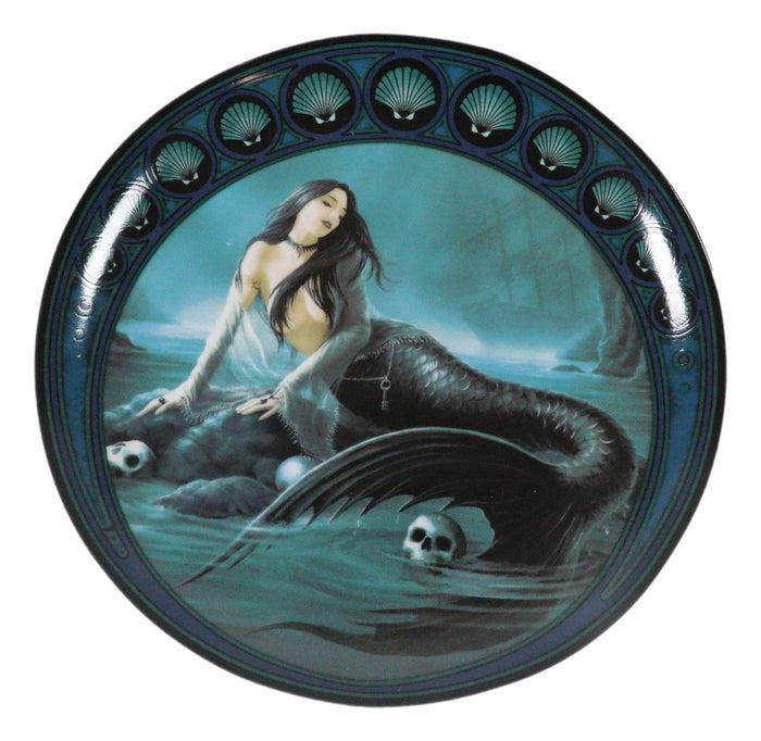 Ebros Gift Set Of 4 Fantasy Sirens Of The Seas Death Trap Mermaids Dessert Salad Plates