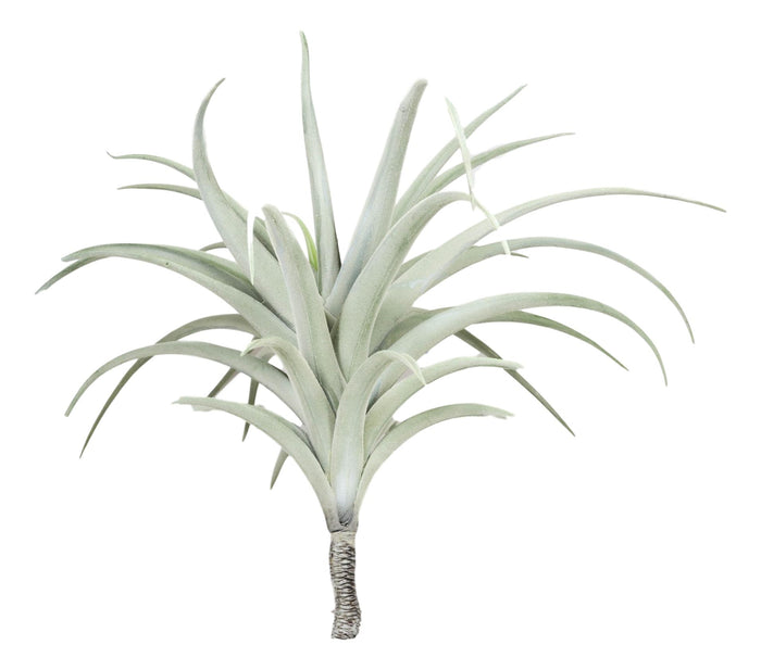 Ebros Gift Set Of 4 Realistic Large Artificial Air Plant Succulents Stem Green Botanica 17"