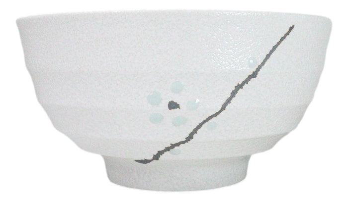Ebros Gift Set Of 5 Ceramic Yukino Hana Collection Medium Soup Cereal Salad Rice Bowls 24oz