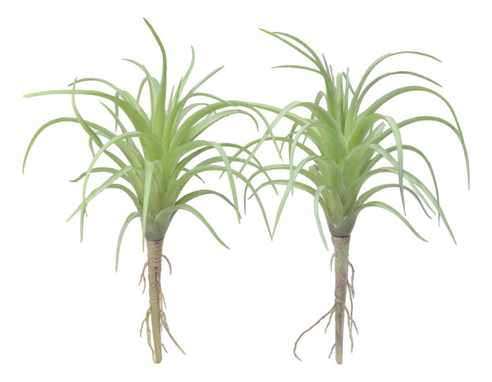 Ebros Gift Set Of 5 Realistic Artificial Faux Botanica Air Plants Fern Grass Succulents 8"
