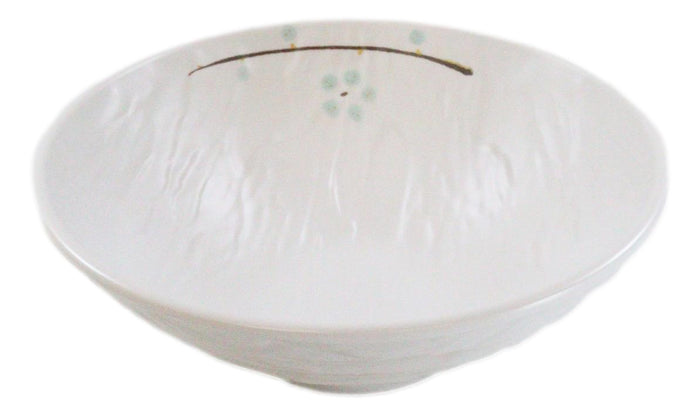Ebros Gift Set Of 6 Modern Yukino Hana Melamine Large Ramen Soup Pasta Salad Bowls 46oz 9"D