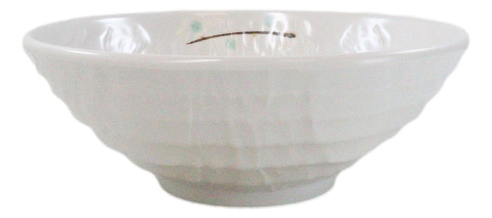 Ebros Gift Set Of 6 Modern Yukino Hana Melamine Soup Pasta Salad Cereal Bowls 32oz 8"D