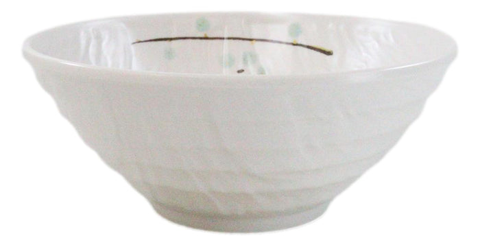 Ebros Gift Set Of 6 Modern Yukino Hana Snowflakes Melamine Soup Pasta Salad Bowls 26oz