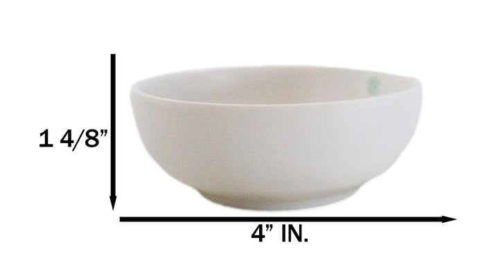 Ebros Gift Set Of 6 Modern Yukino Hana Snowflakes Melamine Soup Rice Shallow Bowls 5oz