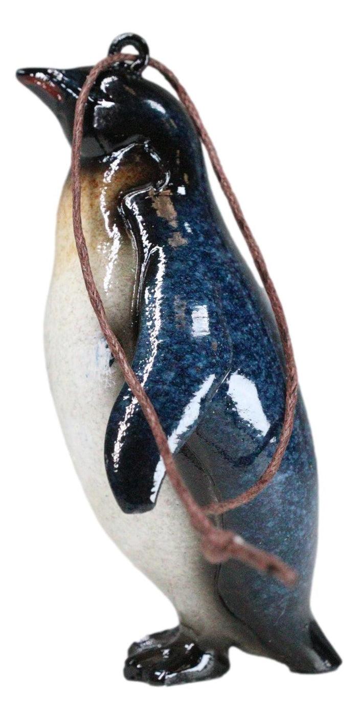 Ebros Gift Set Of 6 Nautical Emperor Penguins Ocean Marine Wall Decor Tree Ornaments