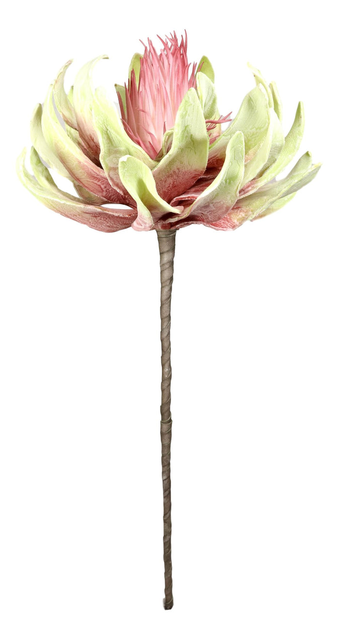 Ebros Gift Set Of 6 Realistic Artificial Botanica Flowers Faux Plants Fern Grass Leaf Stems