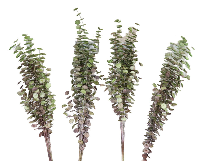 Ebros Gift Set Of 6 Realistic Artificial Botanica Shrubs Faux Plants Fern Grass Leaf Stems