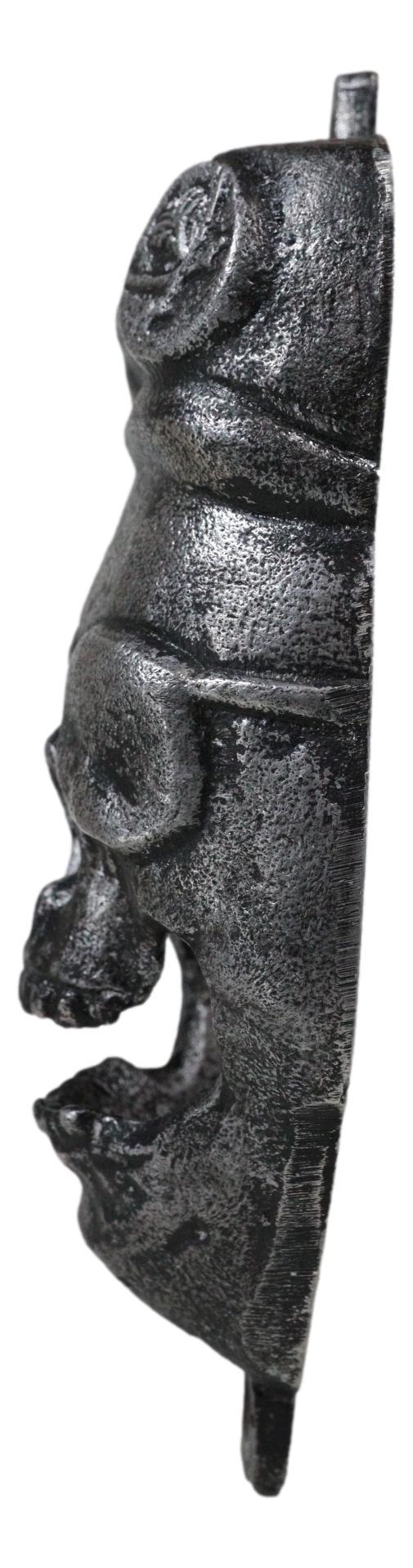 Ebros Gift Silver Bone Chilling Pirate Buccaneer Skull Skeleton Wall Beer Bottle Cap Opener