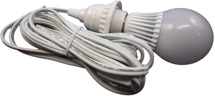 Ebros Gift Single Socket E26 Bulb 15ft Hanging Cord Cable For Lantern & Lightings