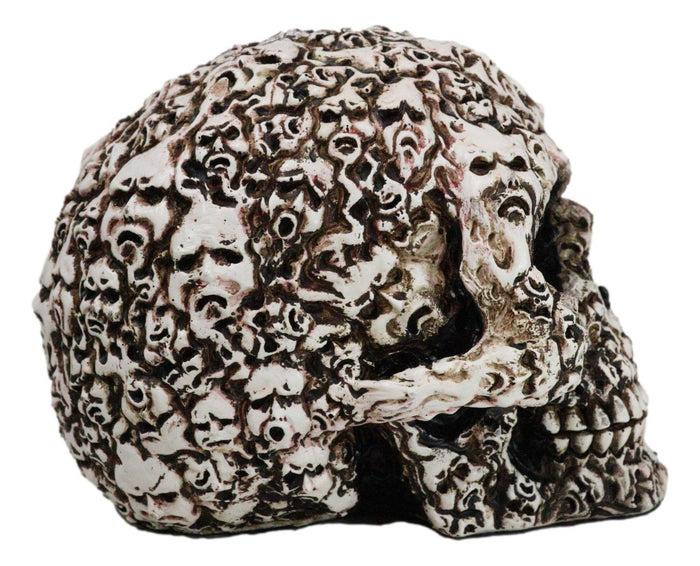 Ebros Gift Skeleton Graveyard Ossuary Ghost Spirit Lost Souls Boneyard Skull Figurine