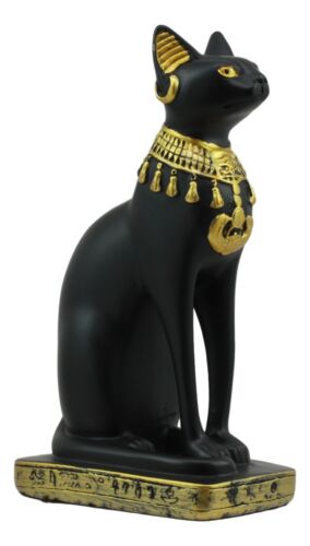Ebros Gift Small Egyptian Classical Goddess Of The Home Bastet Cat Statue 5"H Gods Of Egypt