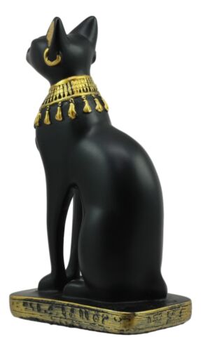 Ebros Gift Small Egyptian Classical Goddess Of The Home Bastet Cat Statue 5"H Gods Of Egypt