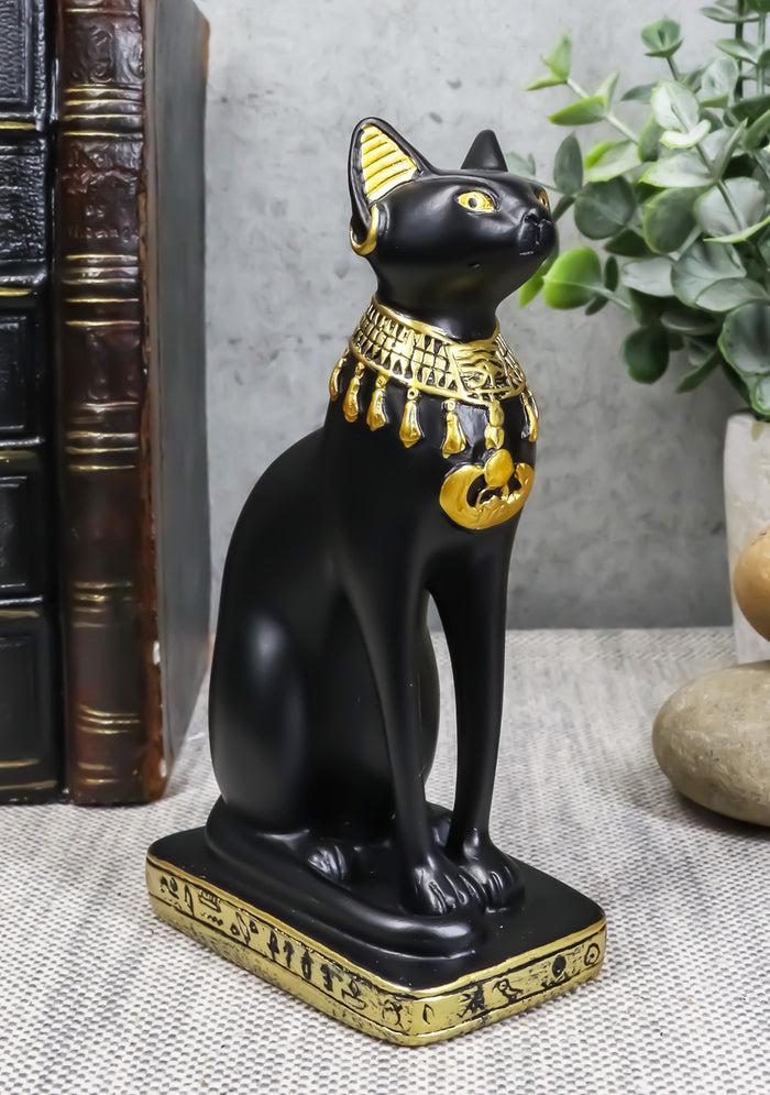 ebros gift Small Egyptian Classical Goddess Of The Home Bastet Cat Statue 5"H Gods Of Egypt