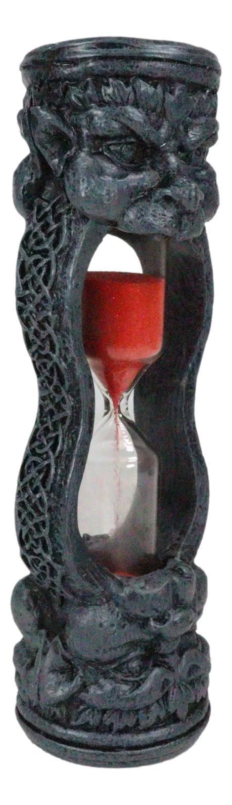 Ebros Gift Small Gothic Ancient Gargoyle Chimera Invertible Buttress Pillar Sand Timer