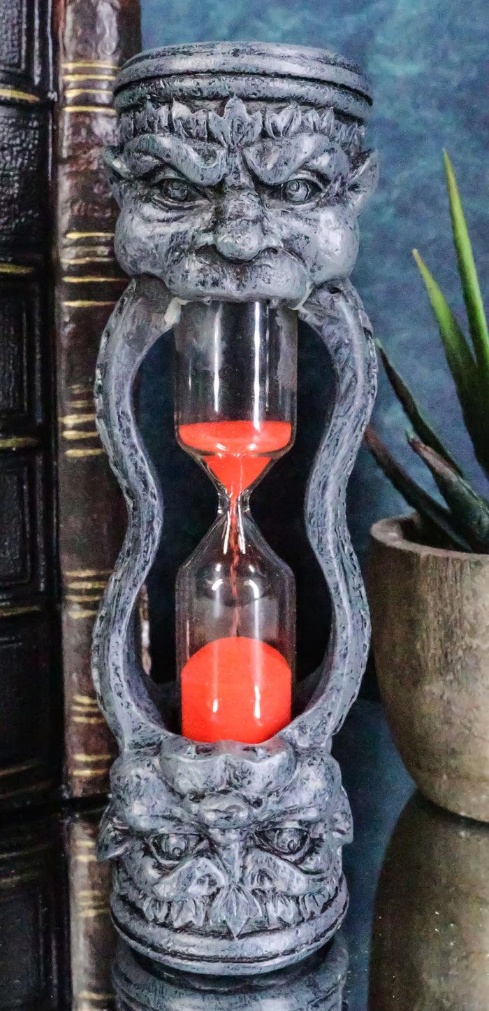ebros gift Small Gothic Ancient Gargoyle Chimera Invertible Buttress Pillar Sand Timer