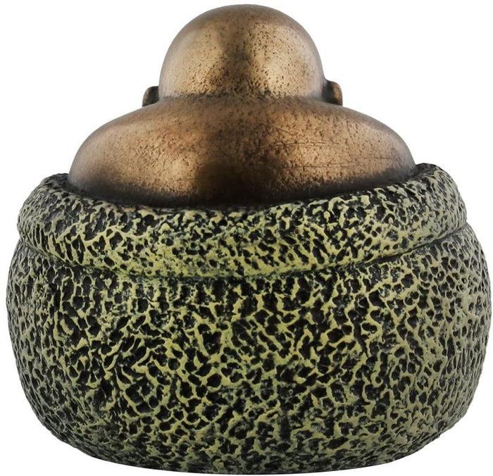 Ebros Gift Small Happy Buddha Luck And Wealth Sculpture Statue Bodhisattva Enlightenment