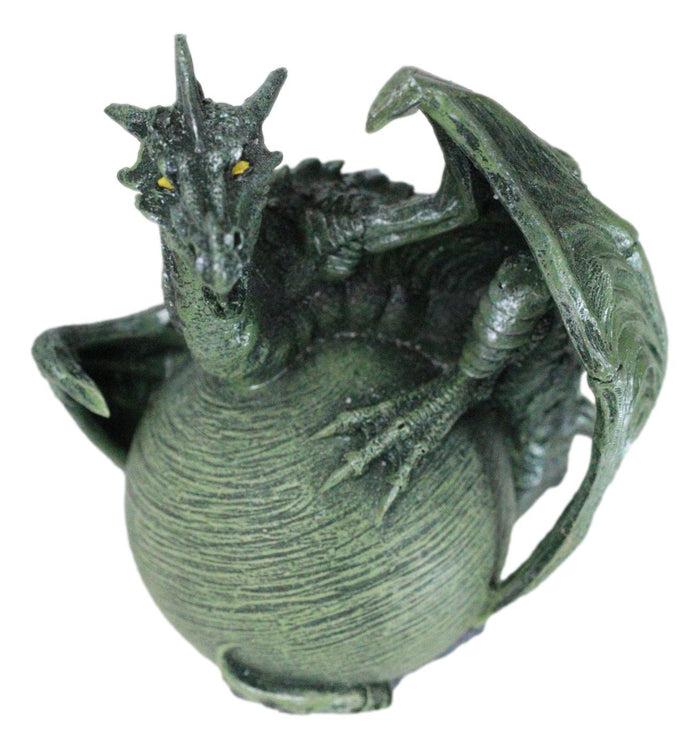 Ebros Gift Solar Galaxy Planet Oa Terrestrial Guardian Green Scorpion Dragon Figurine