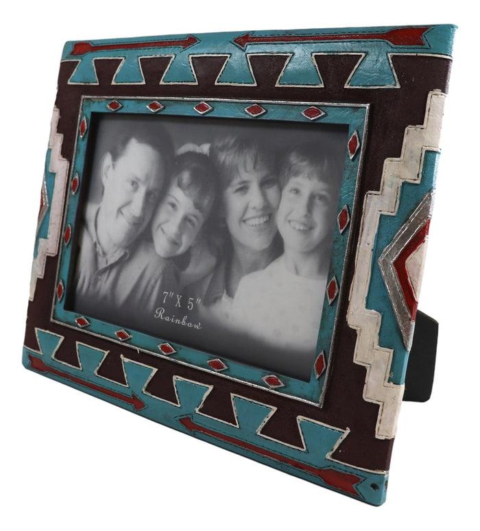 Ebros Gift Southwest Native Indian Meso Mayan Aztec Desktop Or Wall Picture Frame 5"X7"