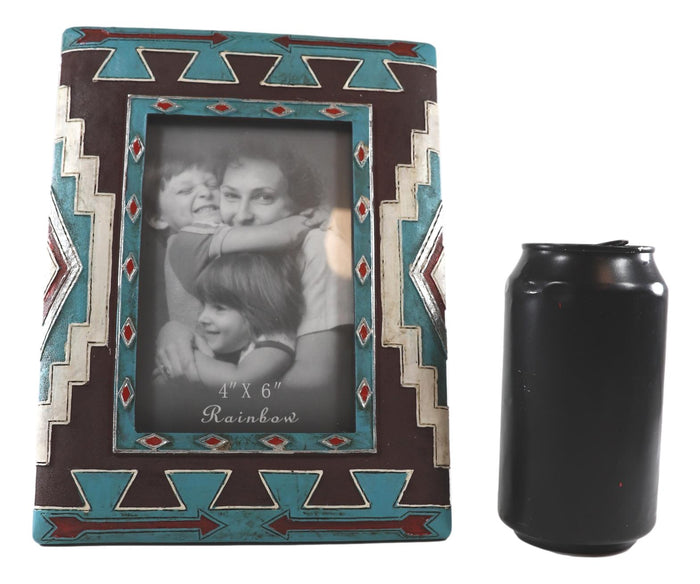 Ebros Gift Southwest Native Indian Meso Mayan Aztec Desktop Or Wall Picture Frame 4"X"