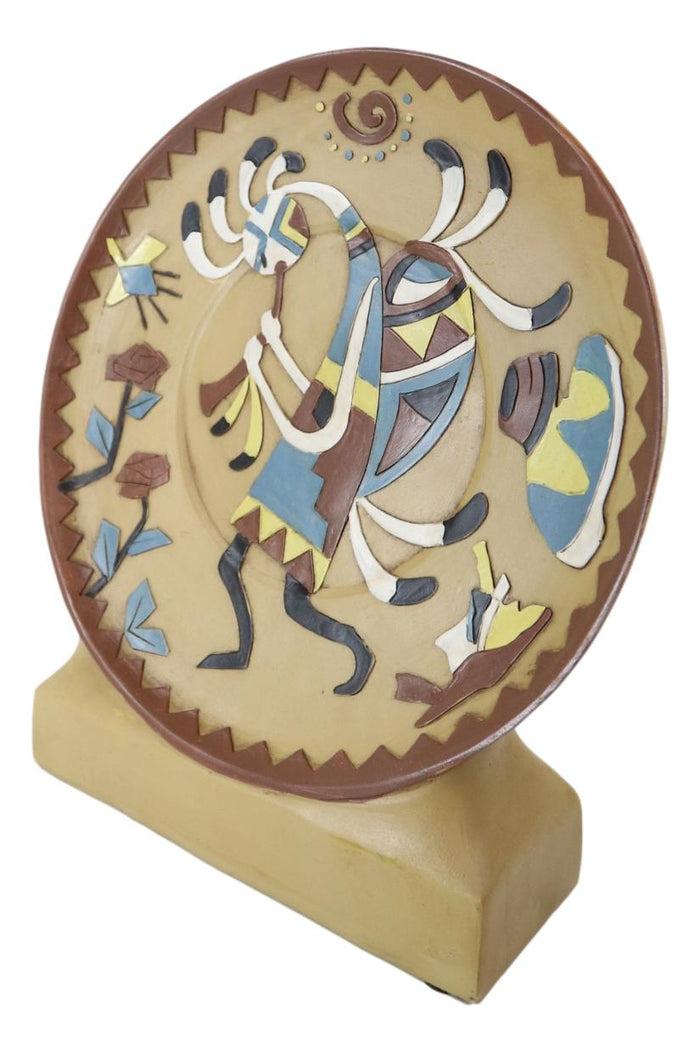 Ebros Gift Southwestern American Tribal Native Aztec Mythology Kokopelli God Desktop Plaque
