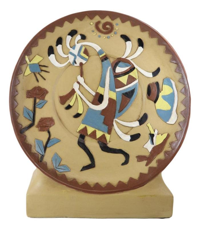Ebros Gift Southwestern American Tribal Native Aztec Mythology Kokopelli God Desktop Plaque