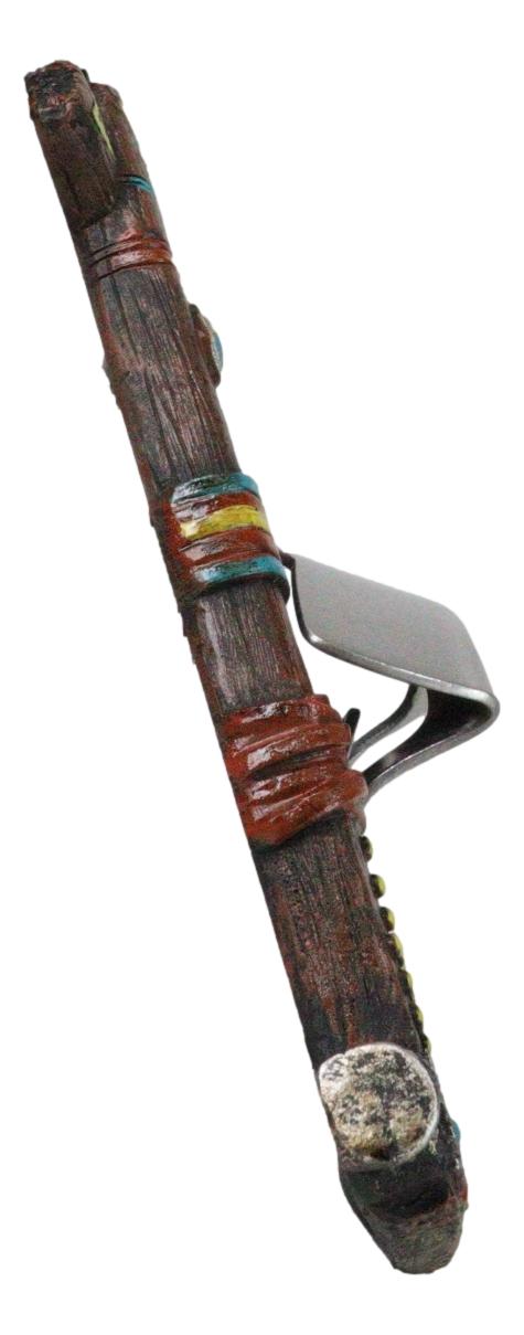 Ebros Gift Southwestern Feathers With Double Hand Axes Tribal Indian Wall Bottle Opener