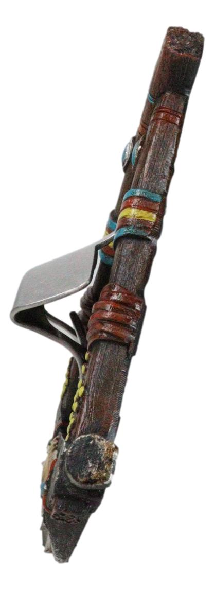 Ebros Gift Southwestern Feathers With Double Hand Axes Tribal Indian Wall Bottle Opener