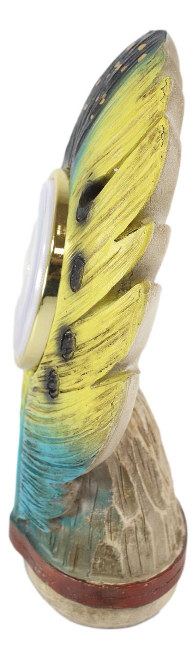 Ebros Gift Southwestern Indian Tribal Dreamcatcher Feather Decorative Table Clock Figurine