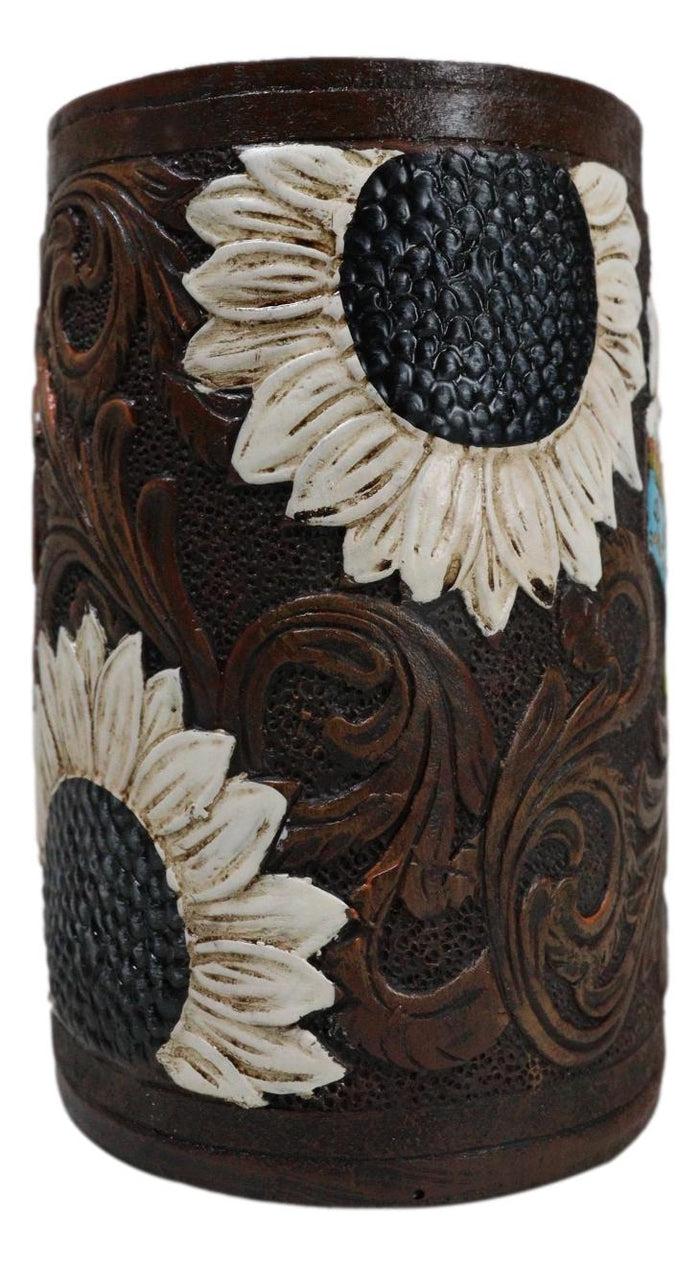Ebros Gift Southwestern Native American Indian Chief Headdress Feathers Toothbrush Holder