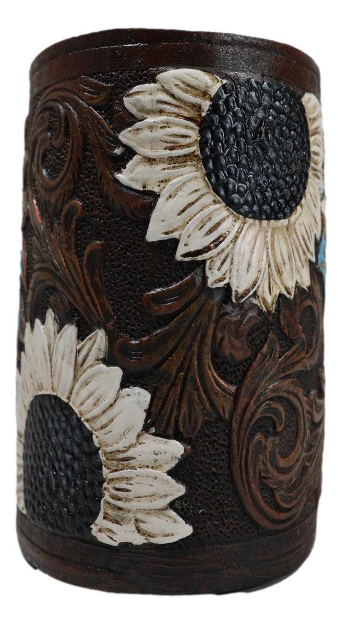 Ebros Gift Southwestern Native American Indian Chief Headdress Feathers Toothbrush Holder