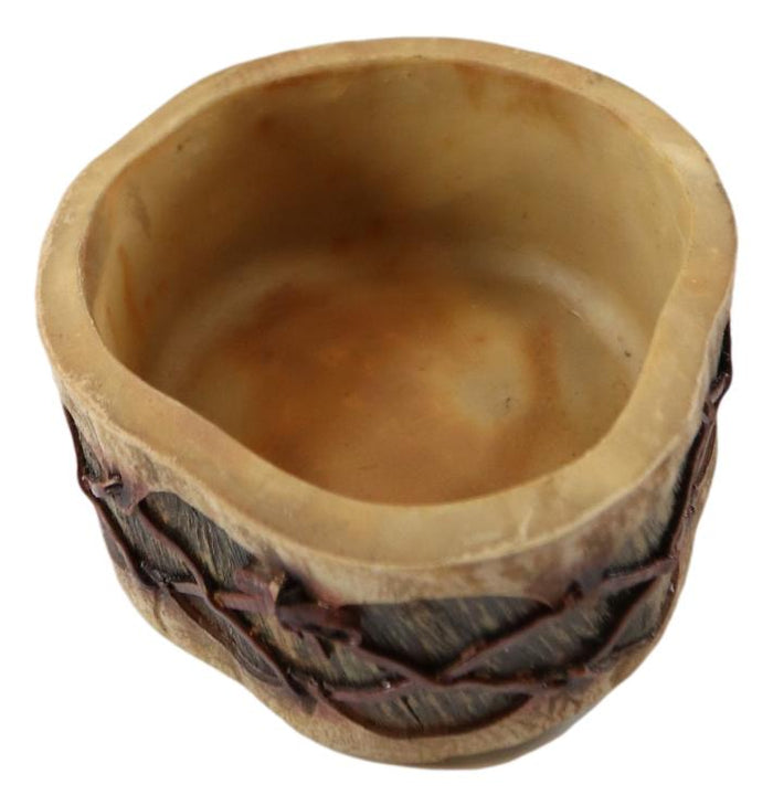 Ebros Gift Southwestern Native Indian Ceremony Pow Wow Drum Small Decorative Jewelry Box