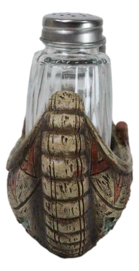Ebros Gift Southwestern Native Tribal Indian Canoe Boat Salt And Pepper Shakers Holder Set