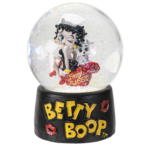 Ebros Gift Stay Sassy Glamorous Betty Boop Whimsical Comical Glitter Water Globe 100mm
