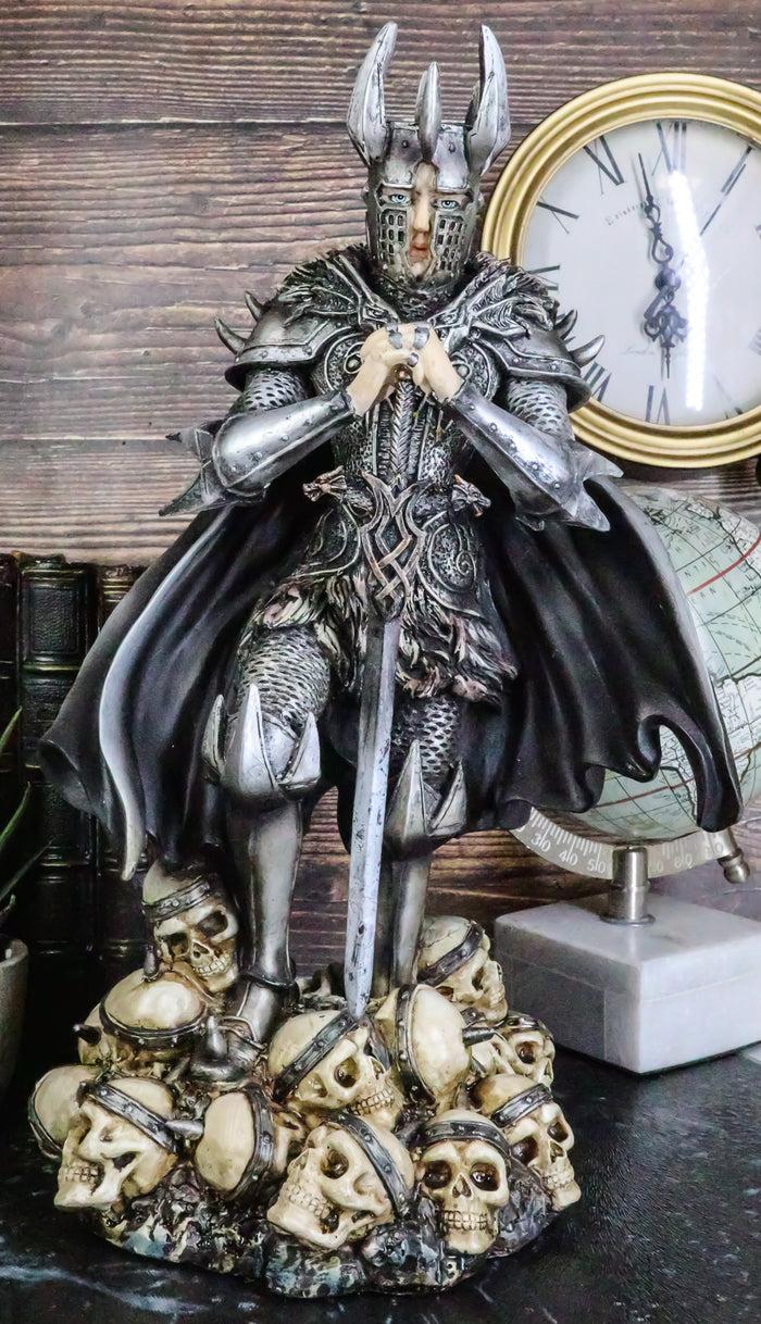 ebros gift The Shadow Knight Stealth Assassin Figurine Villain Nightmare Skull Bone Hero