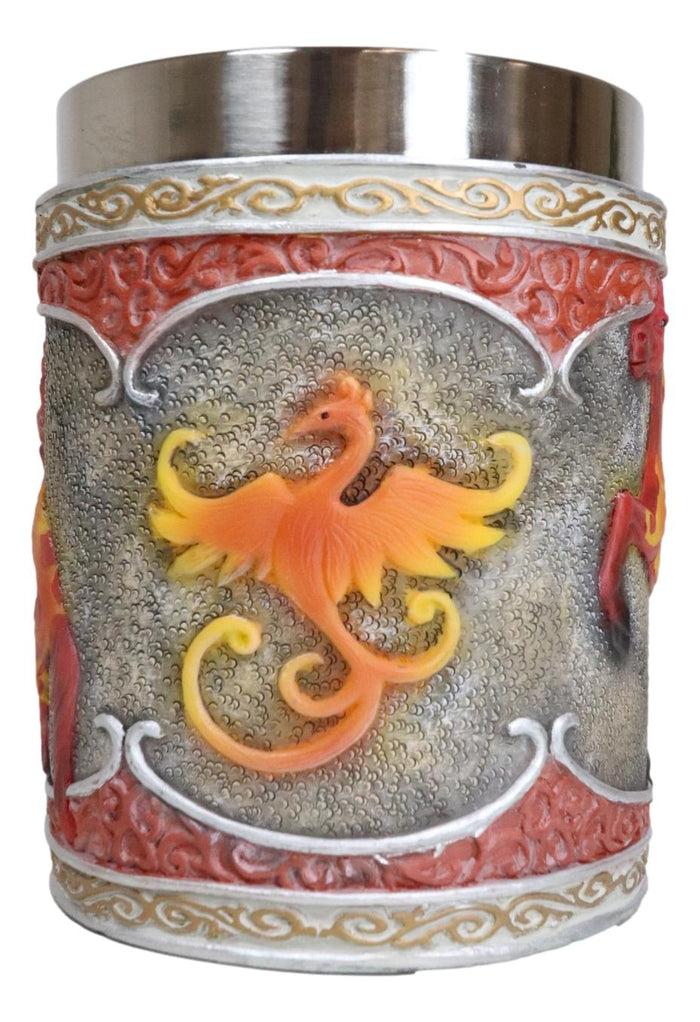Ebros Gift The Trail Of Painted Ponies Emergence Fire Phoenix Rebirth Horse Tankard Mug