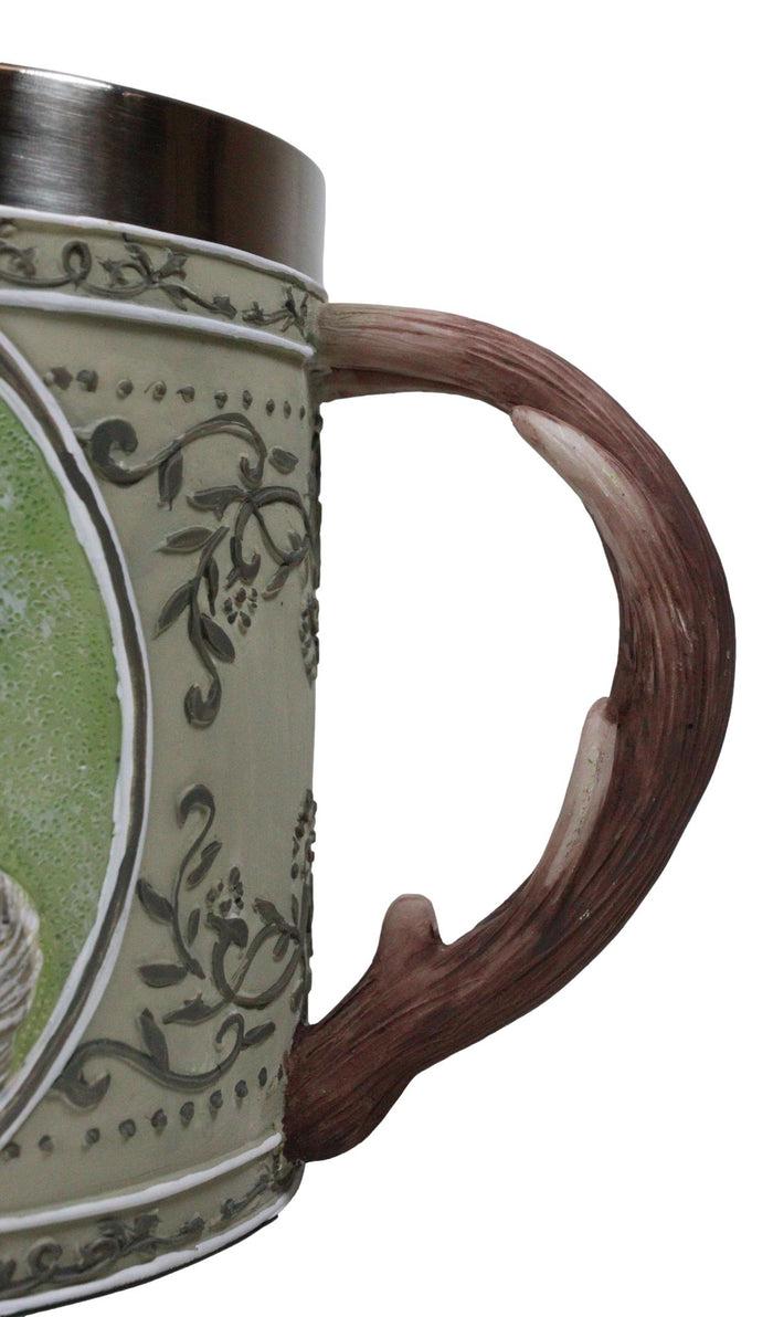 Ebros Gift The Trail Of Painted Ponies Forest Spirit Antler Deer Steed Horse Tankard Mug
